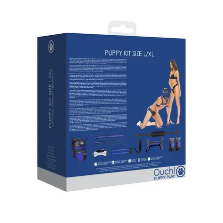 Ouch! Neoprene Puppy Training Kit L/XL - Complete Roleplay Set