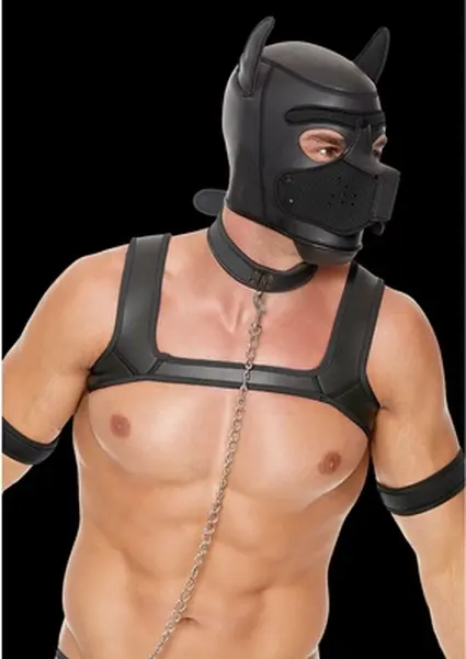 Ouch! Neoprene Puppy Play Set L/XL - Complete Role Kit