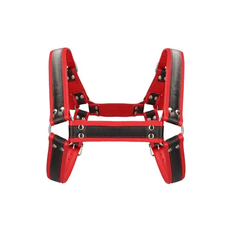 Kiotos Leather Bulldog Harness L/XL - Premium Adjustable Bonded Leather Gear