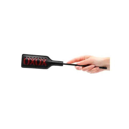 Ouch! XOXO Crop Rectangular Impact Tool Black Short Handle