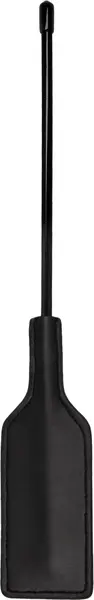Ouch! Crop Short Handle Rectangular Model with Reversed Imprint Black