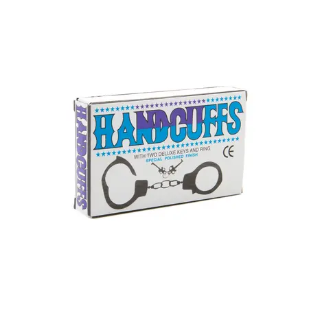 Pipedream Metal Handcuffs with Safety Release, Silver Finish