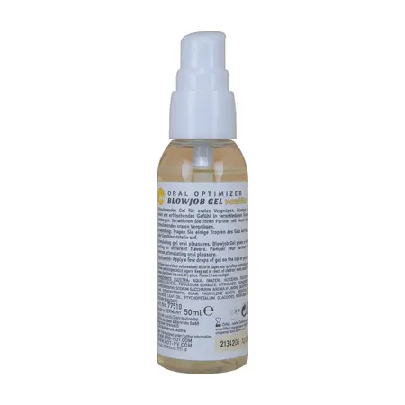 HOT Oral Optimizer Deepthroat Vanila Gel 50ml - Mirisna Formula za Negu