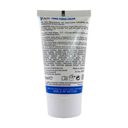 HOT V-Activ Men Power Cream 50ml – Energizujuća dnevna nega