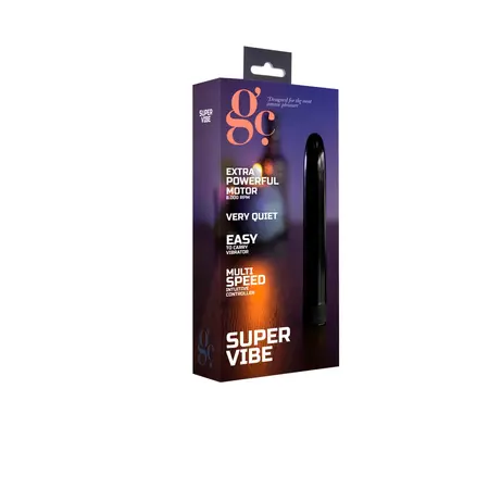 Shots Super Vibe Classic Vibrating Device Adjustable Purple