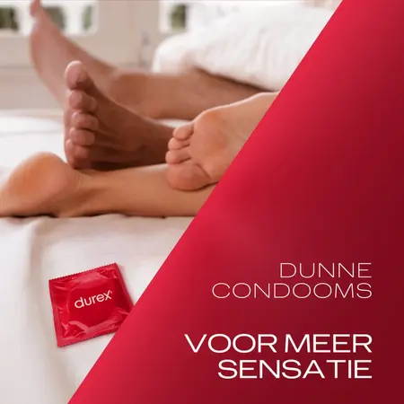 Durex Thin Feel Ultra Tanki kondomi 144 komada, Ekstra osetljivi, 52mm