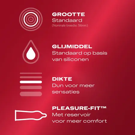Durex Thin Feel Ultra Tanki kondomi 144 komada, Ekstra osetljivi, 52mm