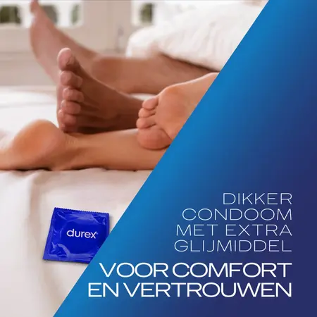 Durex Extra Safe kondomi 144 komada | Deblji i podmazani dizajn