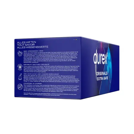 Durex Extra Safe kondomi 144 komada | Deblji i podmazani dizajn