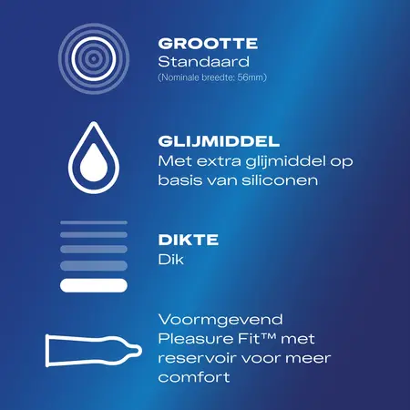 Durex Extra Safe kondomi 144 komada | Deblji i podmazani dizajn