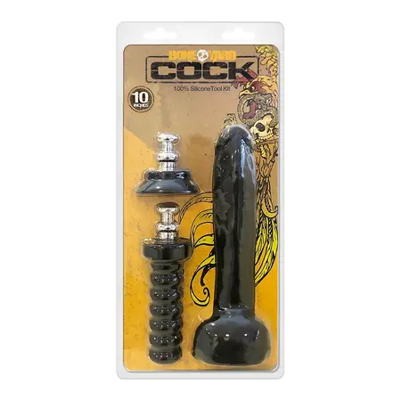 XR Brands Master Series Aron Ridge Silikonski intimni model 25,5cm Crni