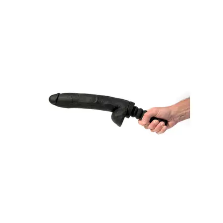 XR Brands Master Series Aron Ridge Silikonski intimni model 25,5cm Crni