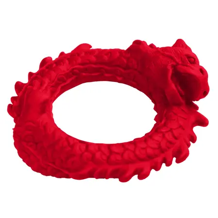 Blush Novelties Rise of the Dragon Silikonski Prsten Crveni – Fleksibilan Dizajn