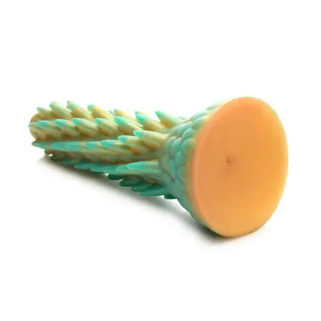 Blush Novelties Stegosaurus Intimni Silikonski Model Zeleno-Zlatni XL