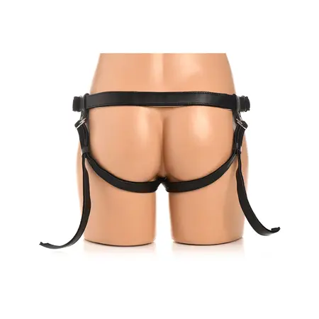 Velvet Kiss Premium Podesivi Strap-On Pojas Crni