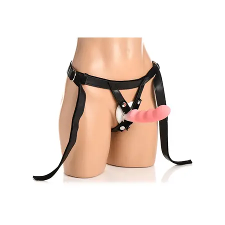 Velvet Kiss Premium Podesivi Strap-On Pojas Crni