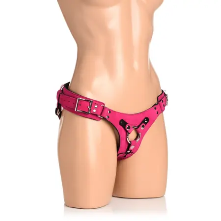 Bodice Deluxe Kožni Pojas Ljubičasti – Podesivi Korset Sistem