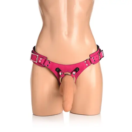 Bodice Deluxe Kožni Pojas Ljubičasti – Podesivi Korset Sistem