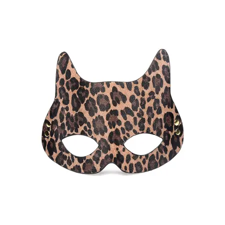 XR Brands Leopard Print 7-Delna Bondage Kolekcija Set od Veštačke Kože