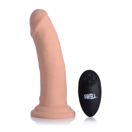 XR Brands Swell naduvavajući silikonski uređaj 18 cm sa vibracijom
