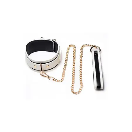 Kink in the Dark Glow Collar & Leash Set - Luminous Adjustable Design