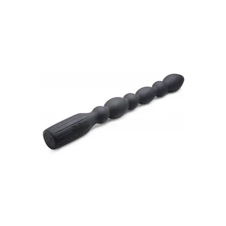 XR Brands Viper Beads Silicone Dual Motor Intimate Bead System Black