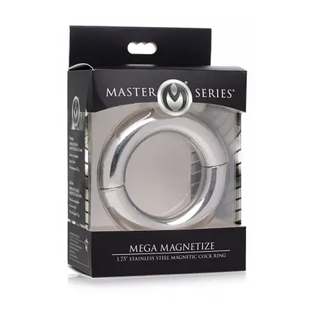 XR Brands Mega Magnetize Čelični Magnetni Prsten 44mm - Siguran i Higijenski Dizajn