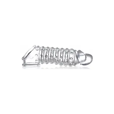 XR Brands Lover Enhancer Navlaka 2/4 cm Meka TPR Prozirna Ekstenzija