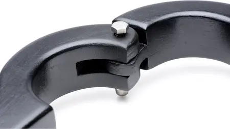 Master Series Wrist-to-Base Humbler Restraint Black Wood 20.25in
