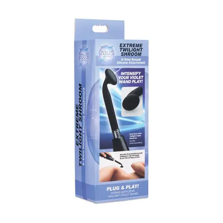 Zeus Twilight Shroom E-Stim Silicone Attachment - Round Head Accessory
