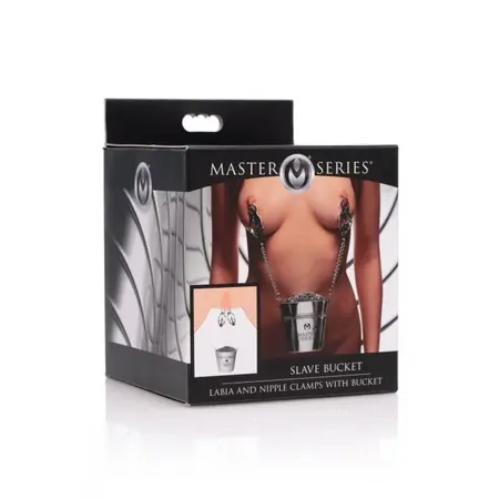 Master Series Bucket System Silver - Adjustable Clamp Set with Hanging Bucket