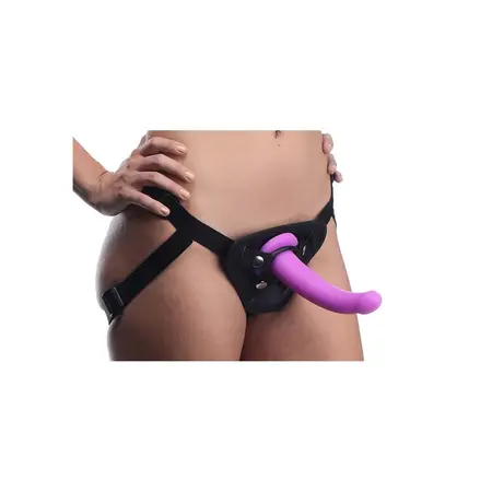 Navigator silikonski zakrivljeni model sa podesivim pojasom, ljubičasta, 18 cm