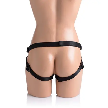 Pegged silikonski intimni sistem sa podesivim pojasom, crna, 5