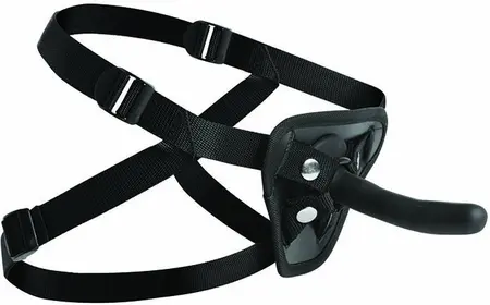 Pegged silikonski intimni sistem sa podesivim pojasom, crna, 5