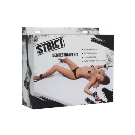XR Brands Strict Bed Restraint System Adjustable - Universal Fit