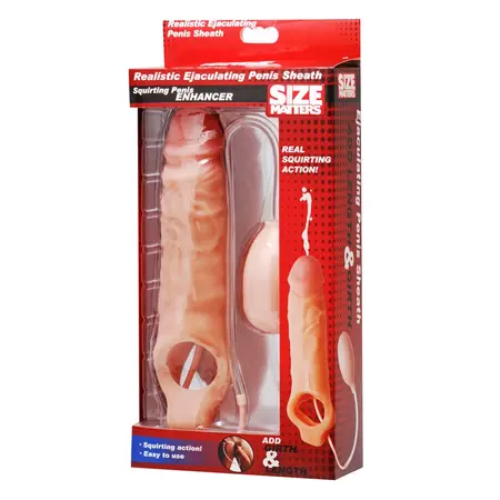 XR Brands Master Series Ejaculating Extension Sleeve 60ml System
