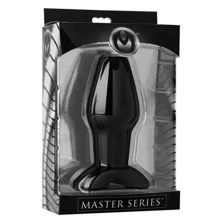 XR Brands Invasion Hollow Silicone Plug Large - Anatomical Design