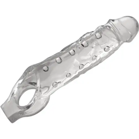 XR Brands Clearly Ample intimni produžni rukav providni 16 cm