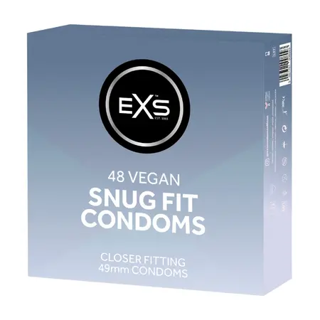 EXS Snug Fit 49mm premium lateks kondomi, pakovanje od 48 komada