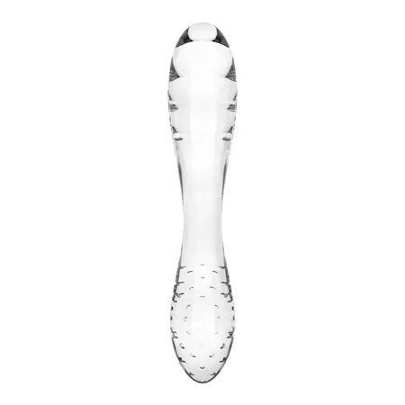 Dazzling Crystal 1 Transparent Glass Intimate Massager by You2Toys