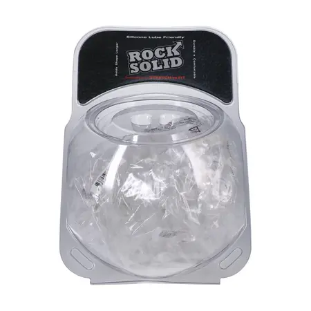 Blush Novelties Clambowl C-Ring Set 2pcs Clear TPE, 50-Pack Display