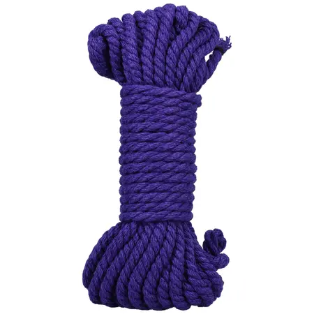 Bind and Tie Konopljino Bondage Uže 6mm 30ft Ljubičasto - Izdržljivo Prirodno Vlakno