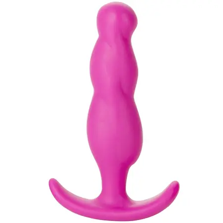 Doc Johnson Naughty 3 Silikonski Čep Srednji Ružičasti Ergonomski Dizajn