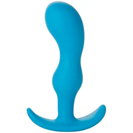 Blush Novelties Naughty 2 Large Blue Silicone Plug 4.5-inch