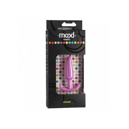 Naughty Silicone Plug Small Pink - Flexible Anatomical Model by Doc Johnson