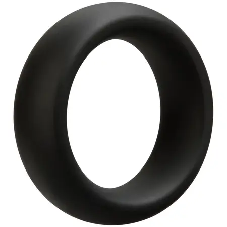 Doc Johnson OptiMALE Silikonski Prsten 40mm Crni Fleksibilna Potporna Traka
