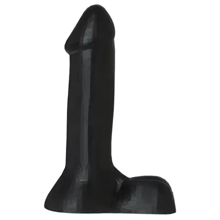 Doc Johnson TRUSKYN The Tru Super Black - Dual Density Silicone Model