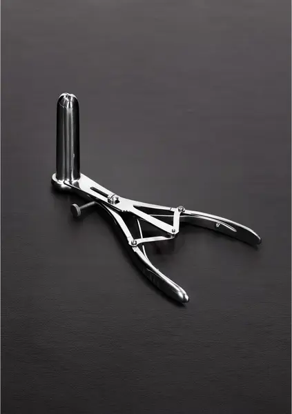 Shots Matthieu 3-Prong Steel Rectal Dilator with Adjustable Locking System