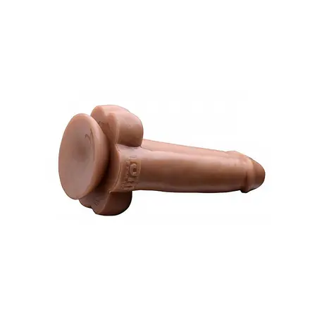 Tom of Finland Intimate Dual Shaft Model, Suction Base, Black, 26 cm