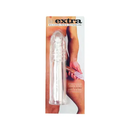 You2Toys Meka Produžna Navlaka sa Rebrastom Površinom, Transparentna, 14 cm